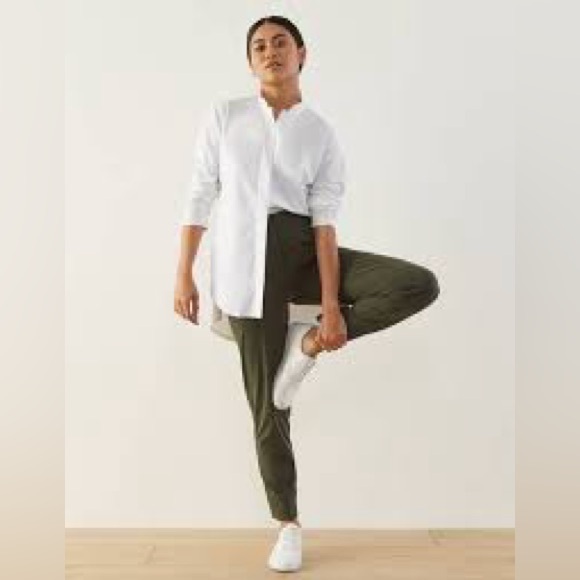 Aday Turn it Up Pants in Moss, Size Small - Picture 7 of 12